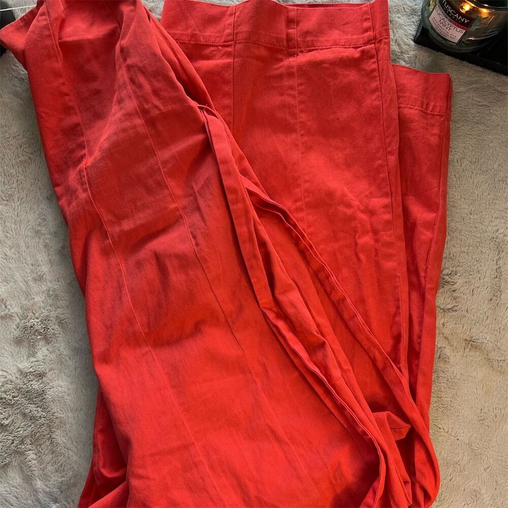Free People Women's Orange Sleeveless Jumpsuit Size L Standard  Casual, … - Picture 10 of 10
